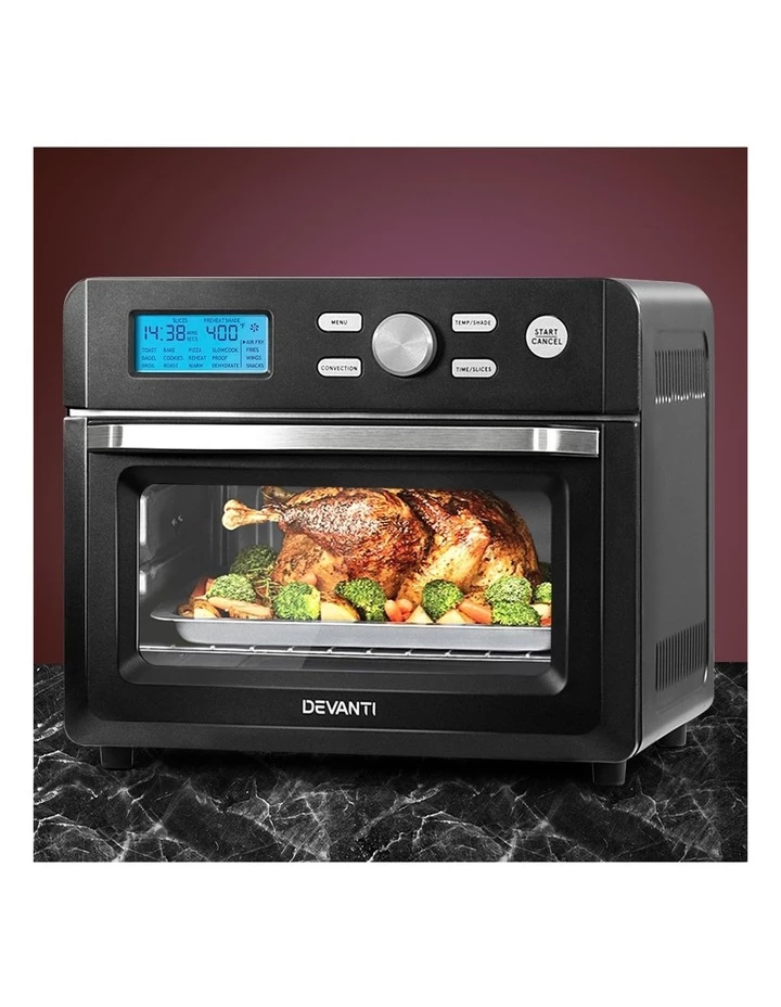 Buy π Devanti 20L Air Fryer Convection Oven Black AF-K-H-5712E-BK π― 3 Buy π Devanti 20L Air Fryer Convection Oven Black AF-K-H-5712E-BK π― - Image 3