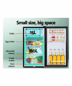 Cheap 🧨 Glacio 95L Portable Fridge Bar Freezer Cooler Black PFN-F-95-S-BK 💯 -Appliances Sales Store 888192100 5 720x928