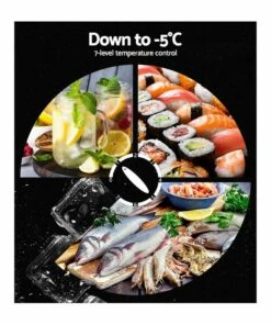 Cheap 🧨 Glacio 95L Portable Fridge Bar Freezer Cooler Black PFN-F-95-S-BK 💯 -Appliances Sales Store 888192100 6 720x928