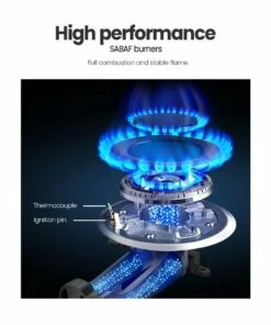 Outlet 🔥 Comfee 5 Burner Gas Cooktop Stainless Steel CGH90005S 👍 -Appliances Sales Store 888622930 6 720x928