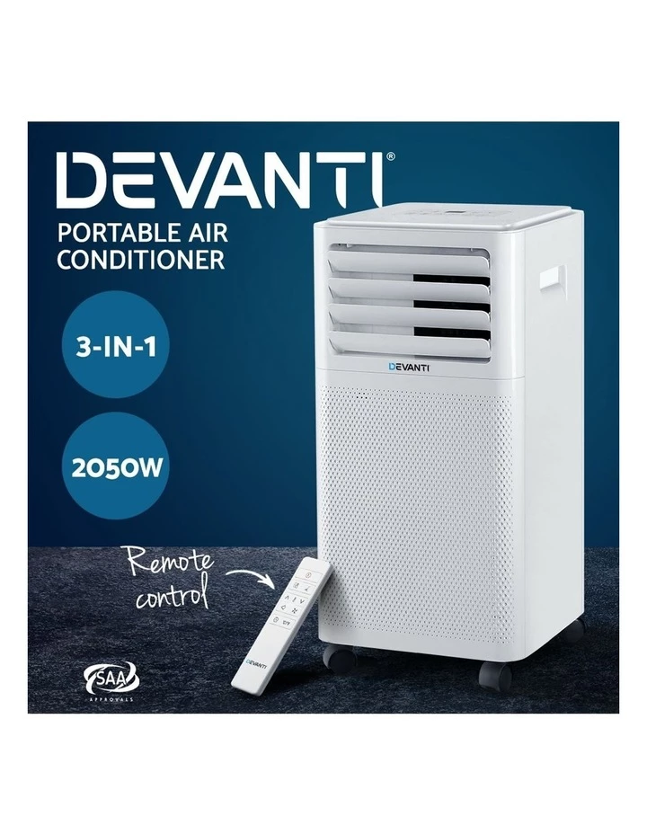 Hot Sale π Devanti Portable Air Conditioner 2W White PAC-A-14K-WH π 5 Hot Sale π Devanti Portable Air Conditioner 2W White PAC-A-14K-WH π - Image 5