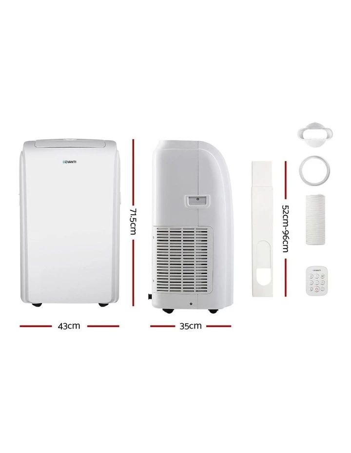 Hot Sale π Devanti Portable Air Conditioner 33W PAC-A-22K-WH βοΈ 2 Hot Sale π Devanti Portable Air Conditioner 33W PAC-A-22K-WH βοΈ - Image 2
