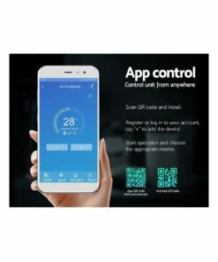 Flash Sale 🎉 Devanti Portable Air Conditioner 33W PAC-A-22K-WH-WI 👏 -Appliances Sales Store 888630310 7 720x928