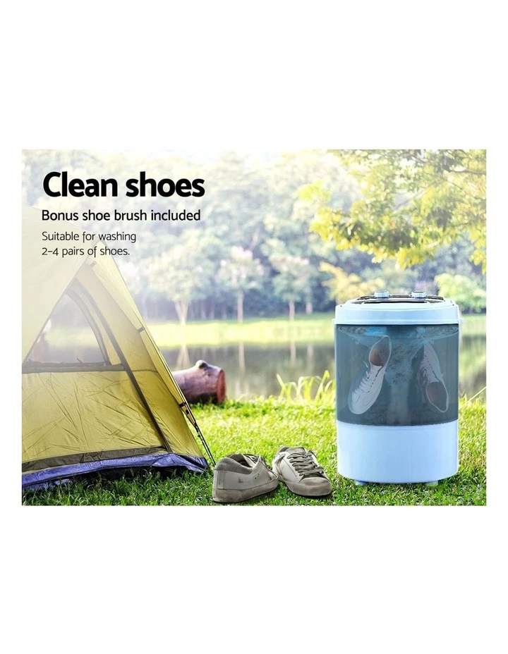 New ✨ Devanti Portable Top Load Washing Machine 3KG Black PWM-S-30-BK ⌛ 5 New ✨ Devanti Portable Top Load Washing Machine 3KG Black PWM-S-30-BK ⌛ - Image 5