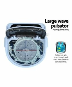 New ✨ Devanti Portable Top Load Washing Machine 3KG Black PWM-S-30-BK ⌛ 13 New ✨ Devanti Portable Top Load Washing Machine 3KG Black PWM-S-30-BK ⌛ -Appliances Sales Store 888630940 7 720x928