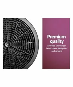 Best deal 🌟 Devanti Pyramid Range Hood Carbon Charcoal Filters Replacement For Ductless Ventless Black 🌟 -Appliances Sales Store 888631570 5 720x928