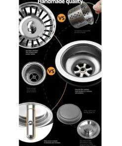 Hot Sale π₯ Cefito Stainless Steel Kitchen Sink 45X3MM Silver π 9 Hot Sale π₯ Cefito Stainless Steel Kitchen Sink 45X3MM Silver π -Appliances Sales Store 888633100 5 720x928