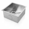 Best Sale 😀 Cefito Stainless Steel Kitchen Sink 51X45MM Silver 🌟