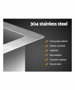 Hot Sale π Cefito Stainless Steel Kitchen Sink 71X45MM Silver β 7 Hot Sale π Cefito Stainless Steel Kitchen Sink 71X45MM Silver β -Appliances Sales Store 888633640 4 720x928