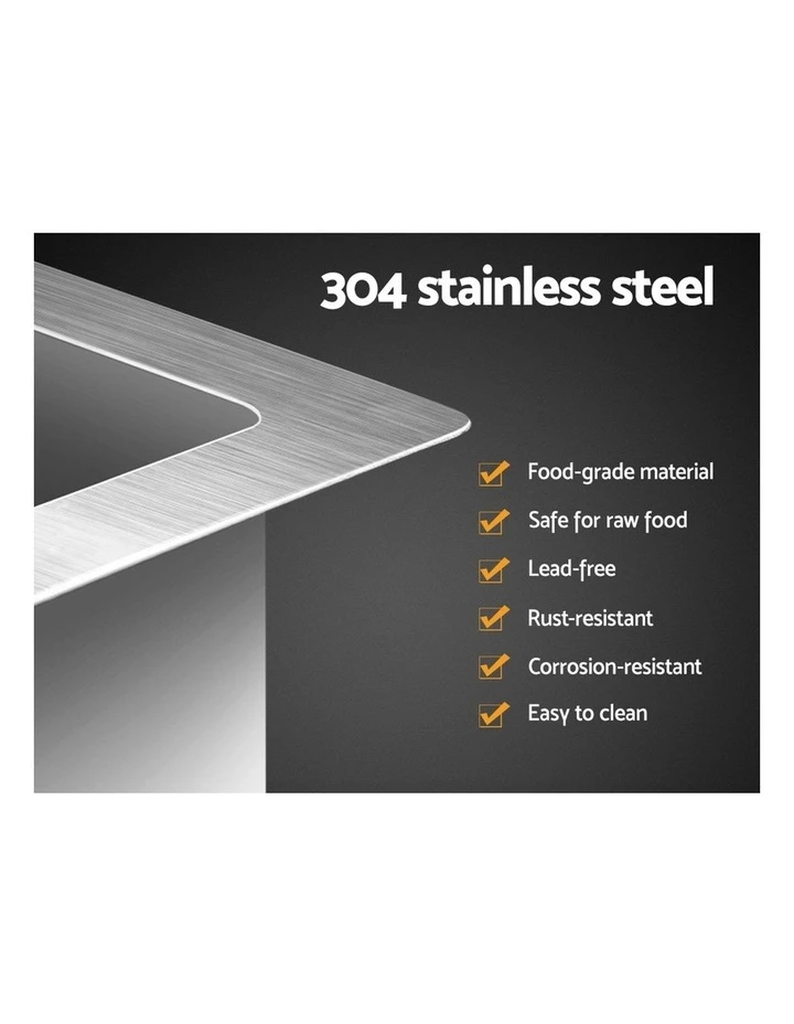 Hot Sale π Cefito Stainless Steel Kitchen Sink 71X45MM Silver β 4 Hot Sale π Cefito Stainless Steel Kitchen Sink 71X45MM Silver β - Image 4