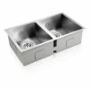 Deals 🔔 Cefito Stainless Steel Kitchen Sink 34 77x45mm Silver 😍