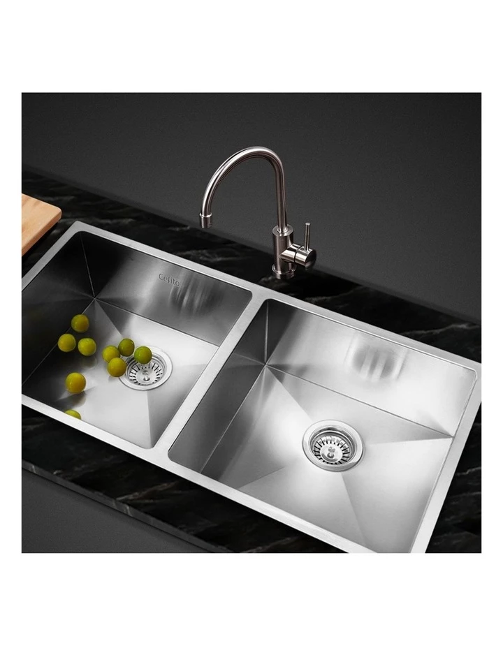 Hot Sale π Cefito Stainless Steel Kitchen Sink 865X44MM Silver π 2 Hot Sale π Cefito Stainless Steel Kitchen Sink 865X44MM Silver π - Image 2
