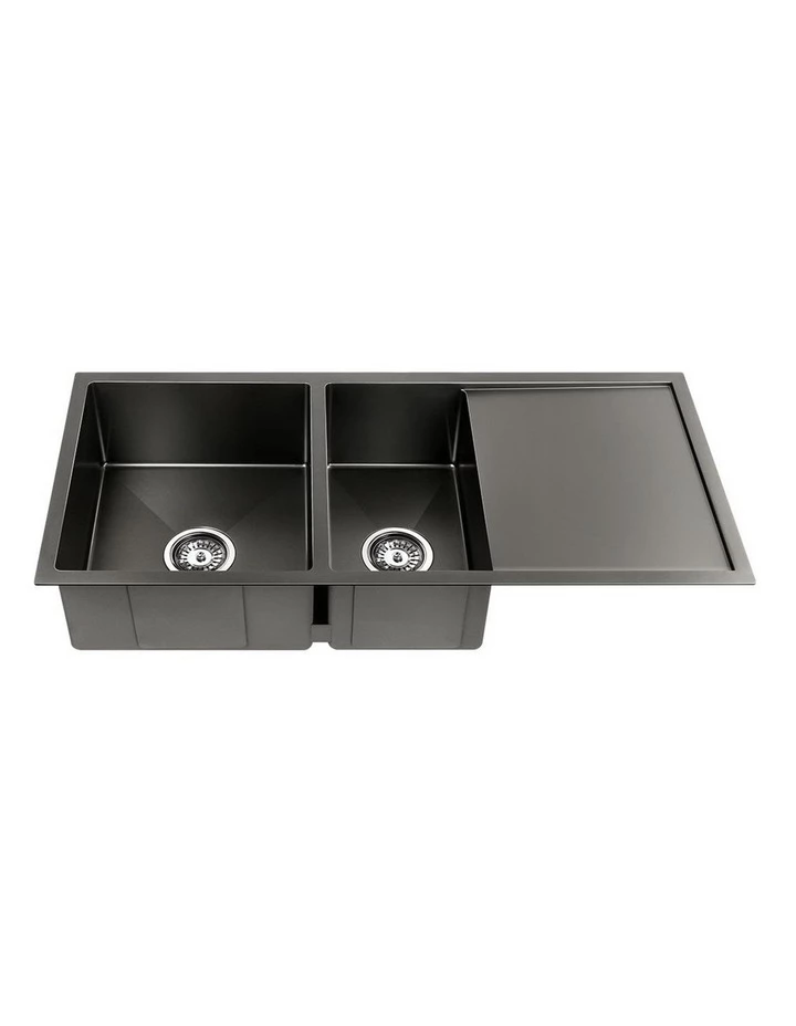Cheapest π Cefito Stainless Steel Kitchen Sink 1X45CM Black π 1 Cheapest π Cefito Stainless Steel Kitchen Sink 1X45CM Black π
