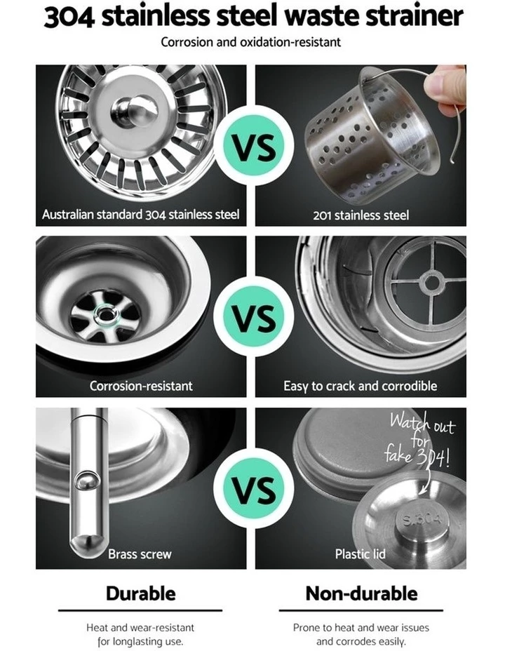 Coupon π Cefito Stone Kitchen Sink 45X45MM Granite Black π 5 Coupon π Cefito Stone Kitchen Sink 45X45MM Granite Black π - Image 5