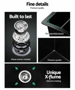 Coupon π Cefito Stone Kitchen Sink 45X45MM Granite Black π 12 Coupon π Cefito Stone Kitchen Sink 45X45MM Granite Black π -Appliances Sales Store 888634180 6 720x928