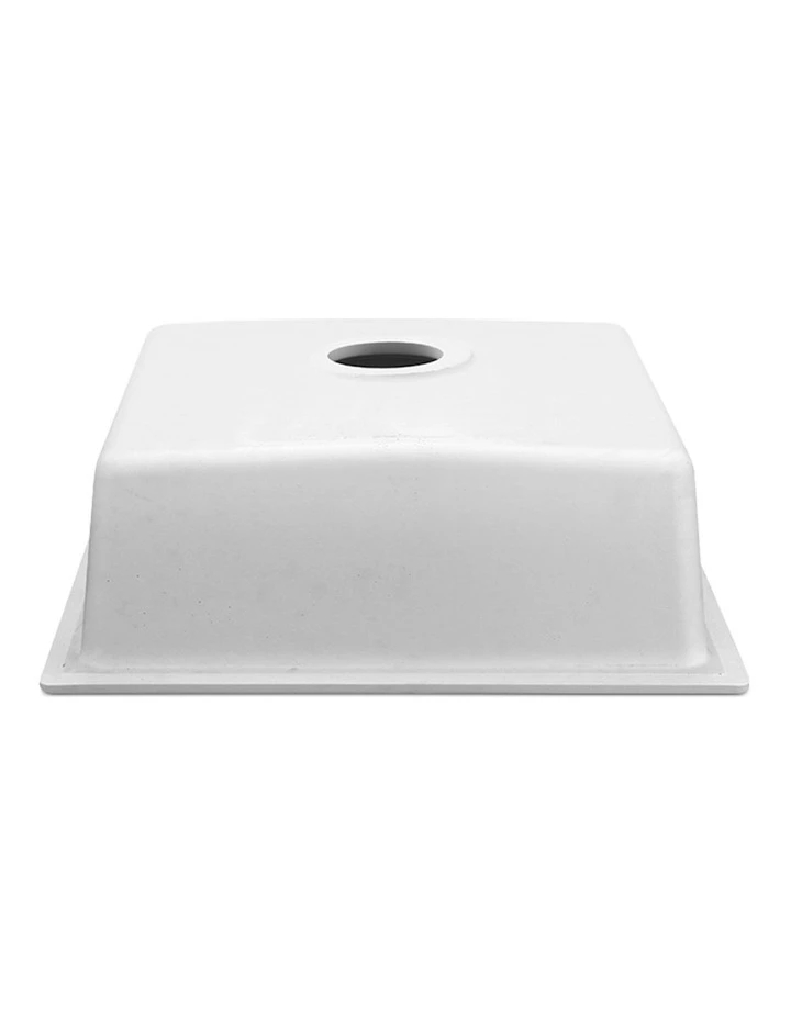 Discount π Cefito Stone Kitchen Sink 450X450MM Granite White β¨ 3 Discount π Cefito Stone Kitchen Sink 450X450MM Granite White β¨ - Image 3