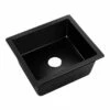 Best Sale 🎉 Cefito Stone Kitchen Sink 46X41MM Granite Black ✔️
