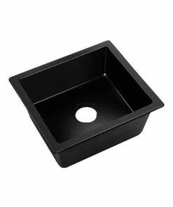 Best Sale 🎉 Cefito Stone Kitchen Sink 46X41MM Granite Black ✔️