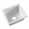Cheap 🧨 Cefito Stone Kitchen Sink 46X41MM Granite White ✔️