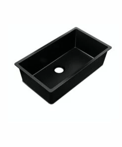 Cheapest 🌟 Cefito Stone Kitchen Sink 79X45MM Granite Black 🔥