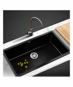 Cheapest π Cefito Stone Kitchen Sink 79X45MM Granite Black π₯ 9 Cheapest π Cefito Stone Kitchen Sink 79X45MM Granite Black π₯ -Appliances Sales Store 888634630 3 720x928