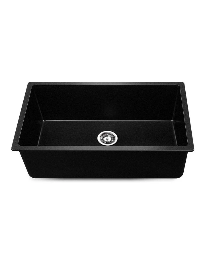 Cheapest π Cefito Stone Kitchen Sink 79X45MM Granite Black π₯ 4 Cheapest π Cefito Stone Kitchen Sink 79X45MM Granite Black π₯ - Image 4