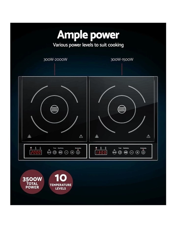Promo π My Plaza Electric Induction Cooktop 60cm 3500W CT-IN-B-DA301 π 5 Promo π My Plaza Electric Induction Cooktop 60cm 3500W CT-IN-B-DA301 π - Image 5