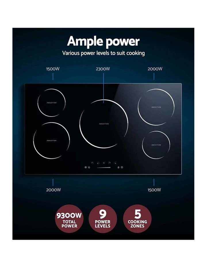 Cheapest π My Plaza Electric Ceramic Glass Induction Cooktop 90cm CT-IN-B-IV9309 π 5 Cheapest π My Plaza Electric Ceramic Glass Induction Cooktop 90cm CT-IN-B-IV9309 π - Image 5