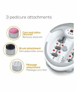 Outlet 🤩 Beurer Deluxe Footspa With Motorised Attachments White/Grey FB50 ❤️ -Appliances Sales Store 899154190 4 720x928