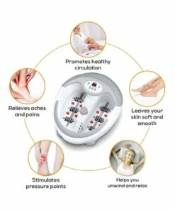Outlet 🤩 Beurer Deluxe Footspa With Motorised Attachments White/Grey FB50 ❤️ -Appliances Sales Store 899154190 5 720x928