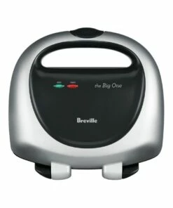 Coupon 👍 Breville The Big One Jaffle Maker Silver/Black BTS100 🧨